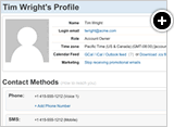 Configurable contact preferences
