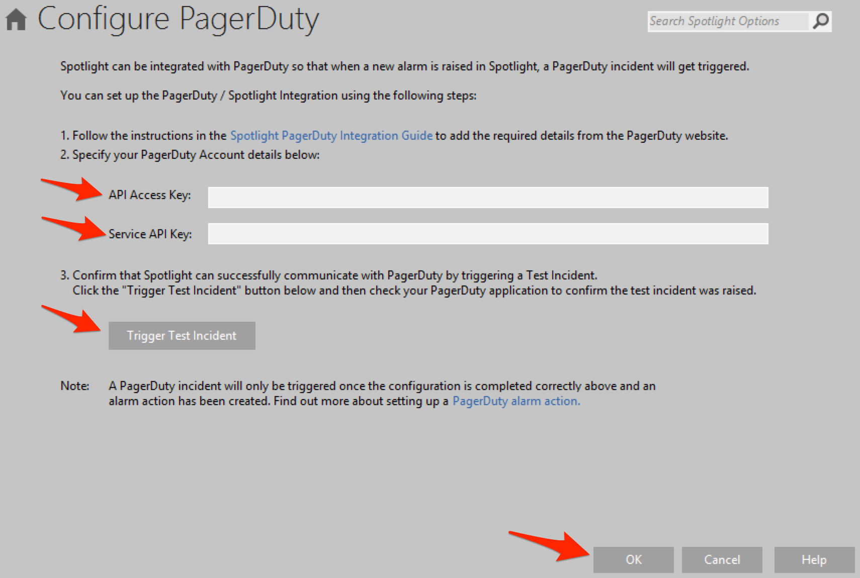 Quest Spotlight Integration Guide PagerDuty