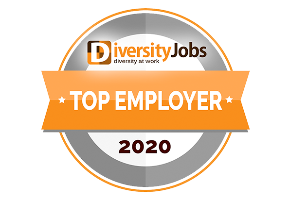2020 Diversity Jobs Top Employer logo