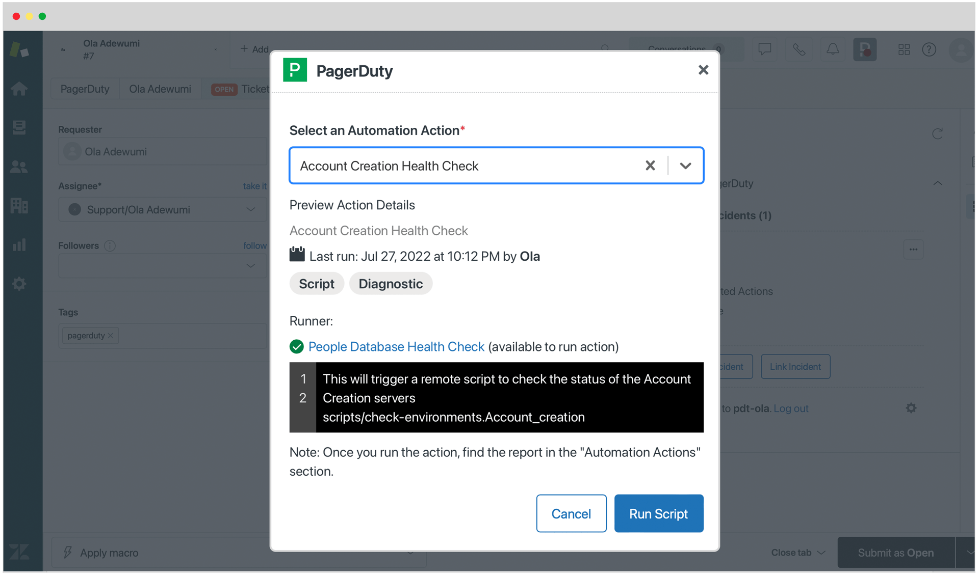 What's New in PagerDuty : PagerDuty App for Zendesk