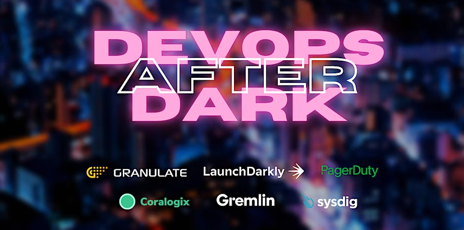 Static image of DevOps After Dark flyer