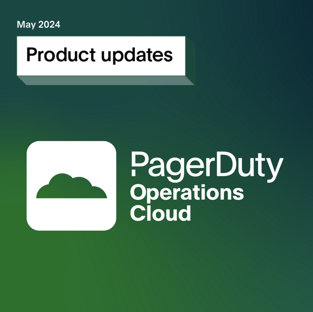 PagerDuty Operations Cloud logo